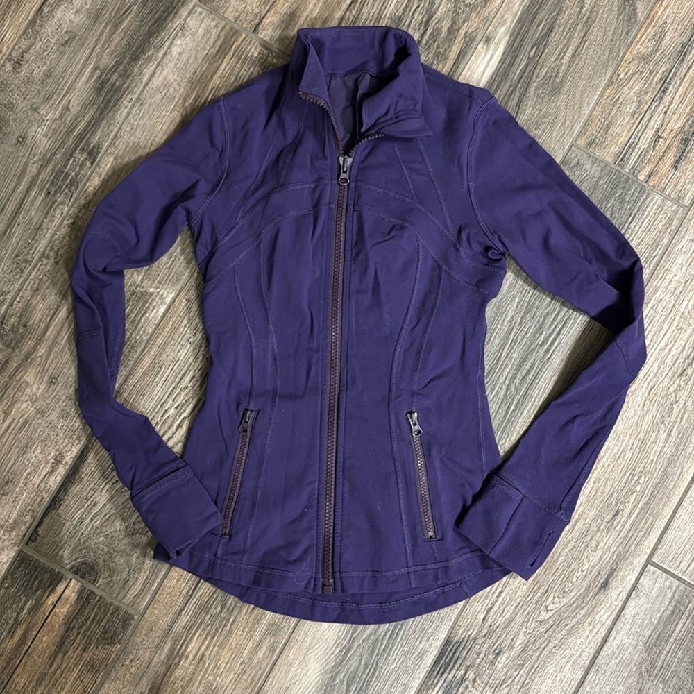 Purple lululemon define jacket